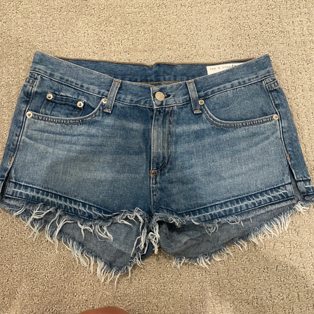 Rag & Bone Blue jean shorts size 27